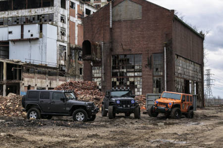 3 Jeep Wranglers Build Industrial Offroad