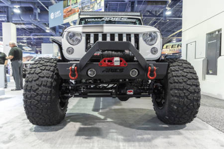 ARIES Jeep Wrangler JK Bumper TrailCrusher