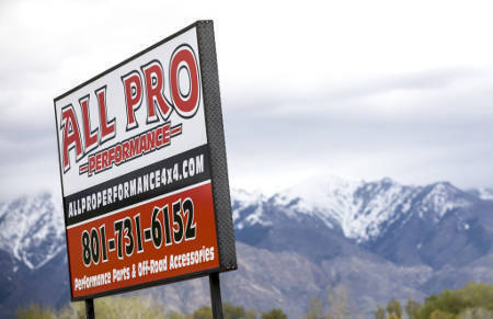 All Pro Performance Shop Sign