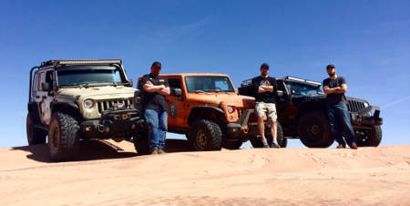 Desert Jeep Wrangler Builds Team ARIES