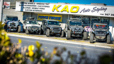 Jeep Customization Shop Las Vegas KAO