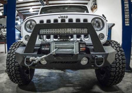 Jeep Wrangler Bumper TrailChaser Build LED