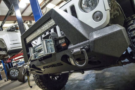 Jeep Wrangler JK Bumper Winch Build