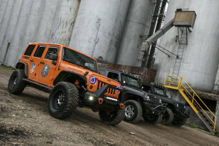 Jeep Wrangler Rubicon Builds Industrial Park