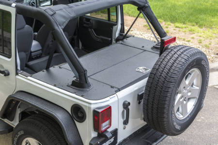 Jeep Wrangler Trunk Cover Cargo Storage