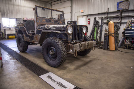 Max-Bilt Shop Willys Jeep Restoration