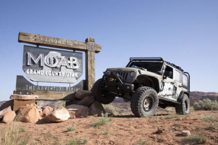 Moab Grand County Utah Offroad Jeep Wrangler