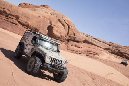 Moab Jeep Wrangler Bucks Rock Crawler