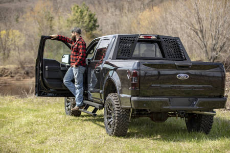 Offroad Ford F-150 Build Black Headache Rack