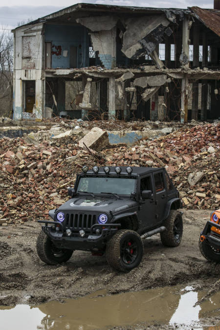 Post Apocalypse Jeep Wrangler Build Mud