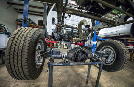 Rear Axle Build Truck Chassis Cab