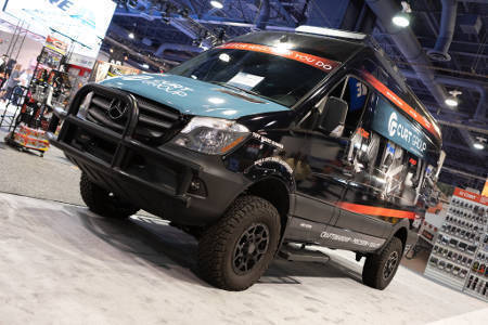 SEMA Cargo Van Bucks4x4 Build