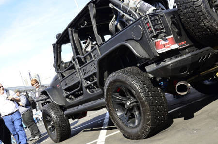 SEMA Jeep Wrangler Build Alpha Jeep