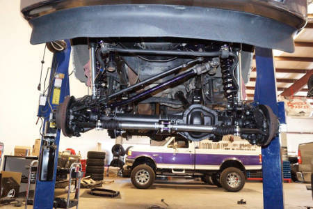 Suspension Work Truck Lift Shop